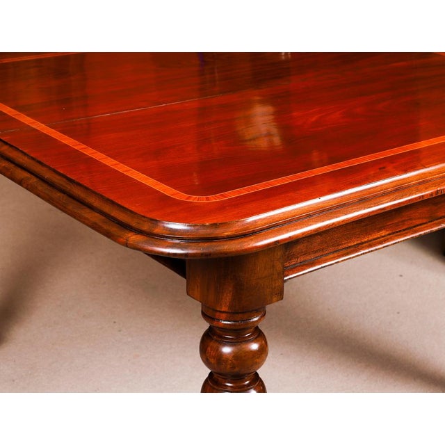 Antique William IV Flame Mahogany Extending Dining Table, 1800s For Sale - Image 13 of 18
