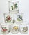 This is a collector's dream. Six of the most beloved north American songbirds on a double old fashioned glass. Tufted...