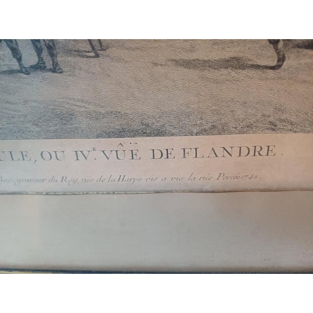 Jp Le Bas, Game of Boules, 1742, Engraving For Sale - Image 4 of 18