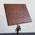 Antique Industrial Adjustable Cast Iron Drawing Easel Table For Sale - Image 4 of 12
