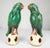 Chinoiserie Early 20th Century Chinese Export Green Sanscai Glazed Parrots- a Pair For Sale - Image 3 of 12