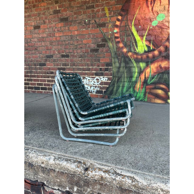 Attributed to Brown Jordan Aluminum Extra-Low Beach Sand Chair – Vintage Poolside Elegance Des Add timeless design to your...