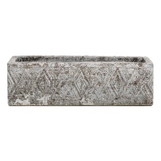 Brutalist Concrete Planter, Antique, France, Circa 1970 For Sale