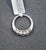 0.50 Ct Half Bezel-Set Diamond Ring Size 6 For Sale In Chicago - Image 6 of 9