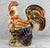 Vintage Large Italian Majolica Pottery Rooster Chicken Sculpture - 17" For Sale - Image 6 of 12