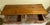 Antique Farmhouse Console Table Handcrafted Rustic Credenza Vintage Country For Sale - Image 9 of 17