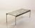 Rare dramatic veined black marble coffee table is part of the 020 series designed by Kho Liangh Ie for Artifort in the...