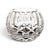 Late 20th Century European Deep-Cut Crystal Geometric Rose Bowl 5" For Sale In San Francisco - Image 6 of 9