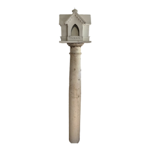 Late 20th Century Birdhouse on Antique Column