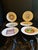 White 1970s French Provincial Earthenware Cheese Plate Service by Saint Amand - Set of 6 For Sale - Image 8 of 11