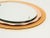 Italian Oval Orange and Pink Beveled Mirror attributed to Antonio Lupi for Cristal Luxor, 1960s For Sale - Image 14 of 18