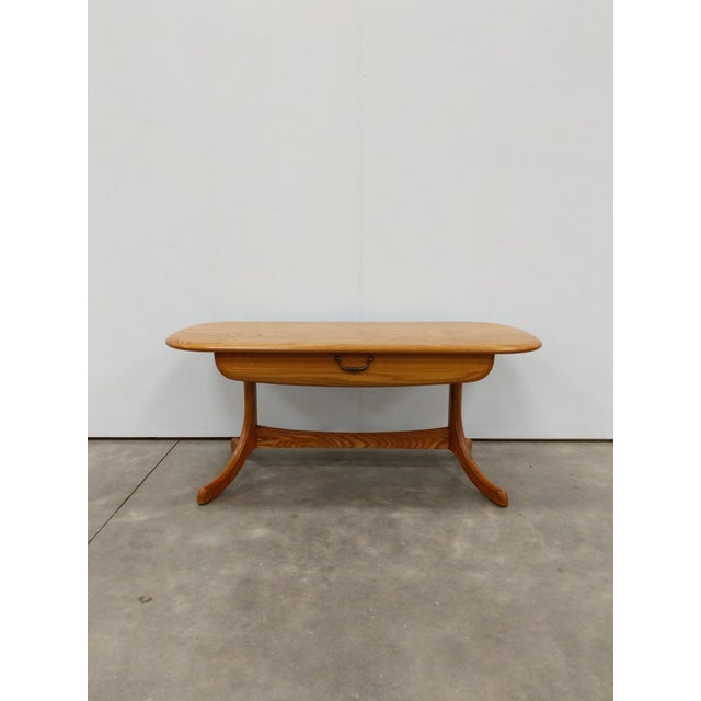 Brown Vintage Mid Century Modern Coffee Table by Jentique For Sale - Image 8 of 8