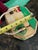 Wooden Vintage Children's Basket With Handle For Sale - Image 4 of 9