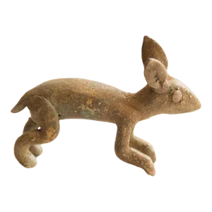 Vintage African Rabbit Figurine