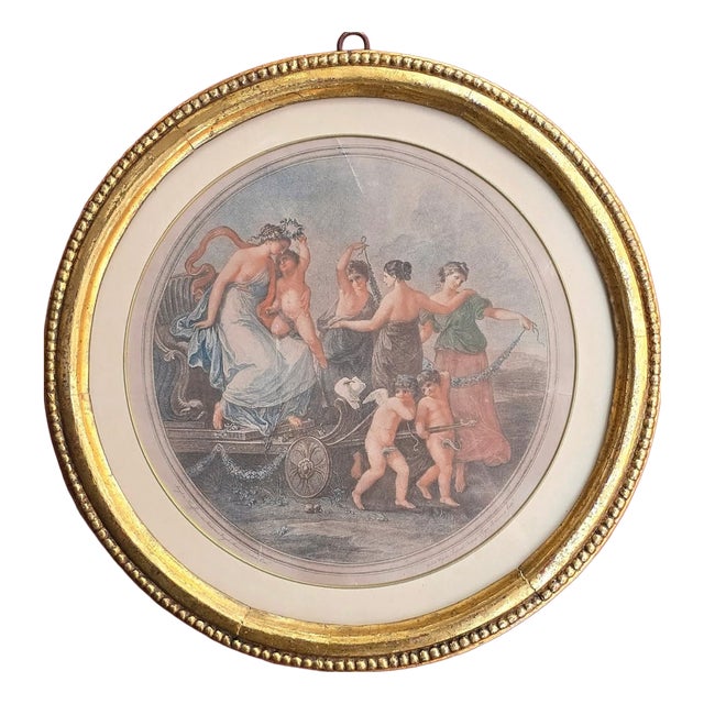 Angelica Kauffman, The Triumph of Beauty and Love, 1700s, Engraving For Sale