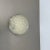 Small Textured Bubble Glass Wall Light attributed to Hustadt Lights, 1970s For Sale - Image 3 of 18