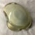 1950s Vintage 1950s Alfredo Barbini Murano Glass Clam Shell Bowl Gold Fleck For Sale - Image 5 of 5