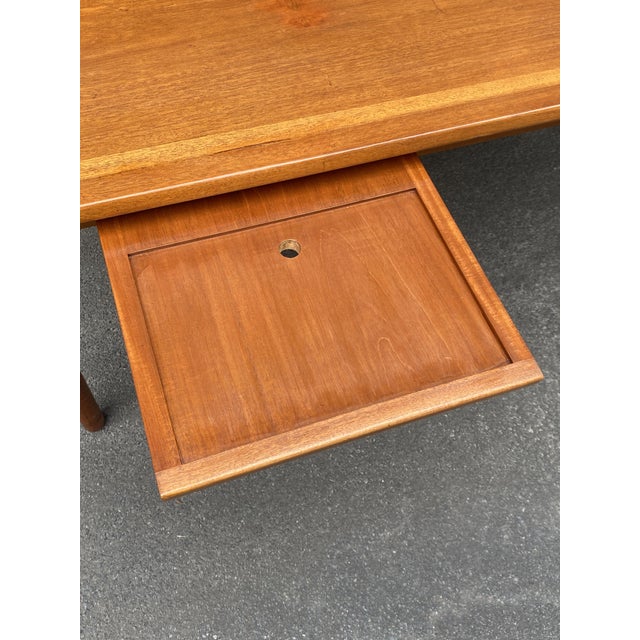 Wood Large Teak Dining Table, Denmark, 1960s For Sale - Image 7 of 18