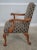 Chippendale Ball & Claw Foot Upholstered Library Armchair For Sale - Image 3 of 13