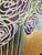 Original Painting on Canvas by CL Auker “Roses on Gold With Blue” For Sale - Image 4 of 9