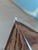 Mid Century Modern Faux Bois Glass Light Fixture Cover For Sale - Image 11 of 13