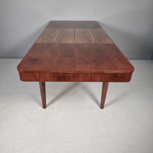 Chairs and Table by Jindřich Halabala for Up Zavody, 1940s, Set of 5 For Sale - Image 12 of 15