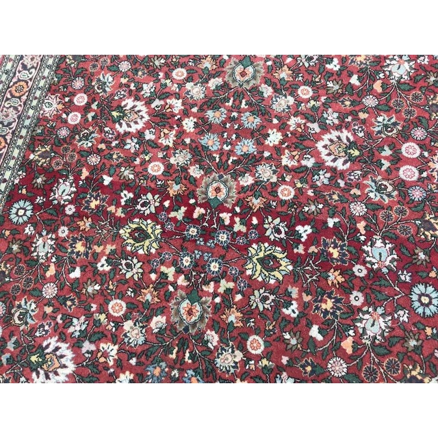 Textile Turkish Hereke Rug For Sale - Image 7 of 10