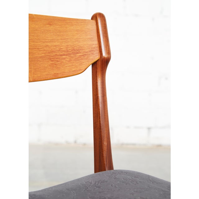 Brown Teak Dining Chairs by Erik Buch for Anderstrup Møbelfabrik, 1960s, Set of 6 For Sale - Image 8 of 11