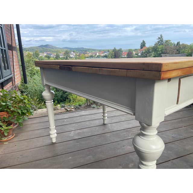 Antique Extendable Table, 1890s For Sale - Image 10 of 18