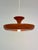 Mid-Century Modern Mid-Century Modern Danish Orange Pendant Light, 1970s For Sale - Image 3 of 10