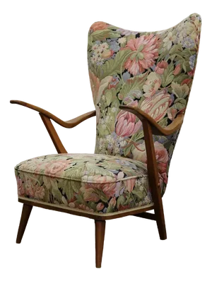 Mid-Century German Wingback Chair by Carl Sasse for Casala, 1950s