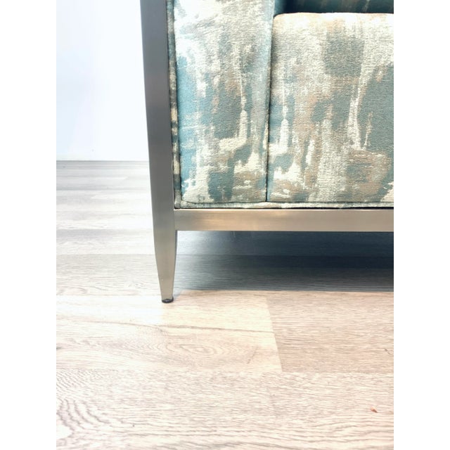 Caracole Caracole Couture Modern Abstract Ice Breaker Club Chair For Sale - Image 4 of 8