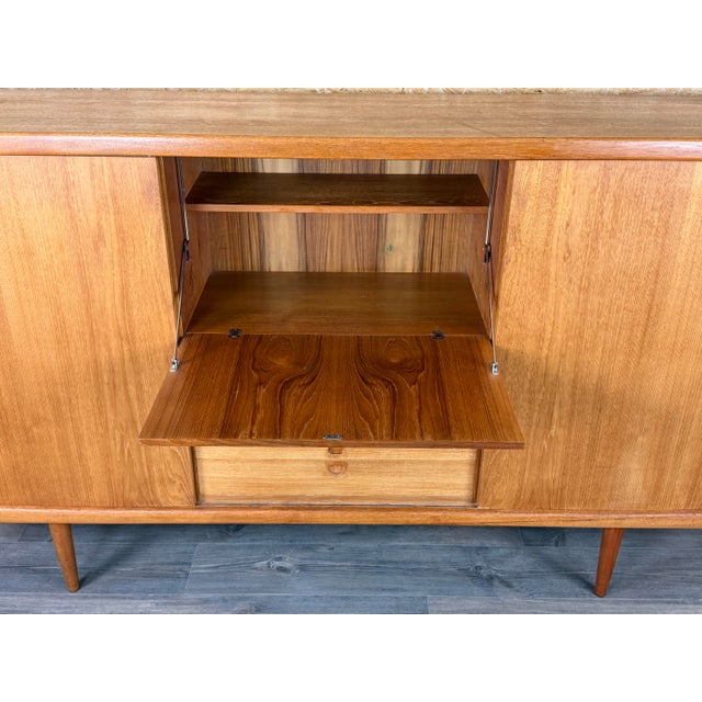 Danish Modern Teak Highboard by H.W. Klein for Bramin For Sale - Image 17 of 18