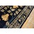 Chinese 1920s Navy Blue Animals Traditional Antique Chinese Baotou Rug 2'2"x4'6" Knotted For Sale - Image 3 of 9