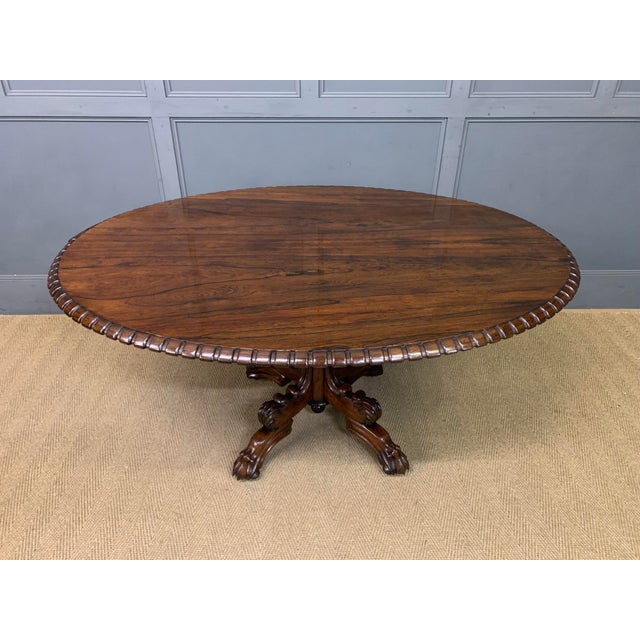 Regency Rosewood Centre Table, 1825 For Sale - Image 16 of 17
