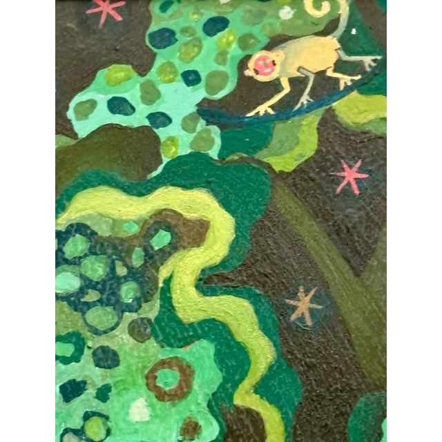 Green Oil Painting- Henry Hagan For Sale - Image 8 of 15