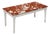 Louis XVI Style Coffee Table With Rouge Royal Marble Top For Sale