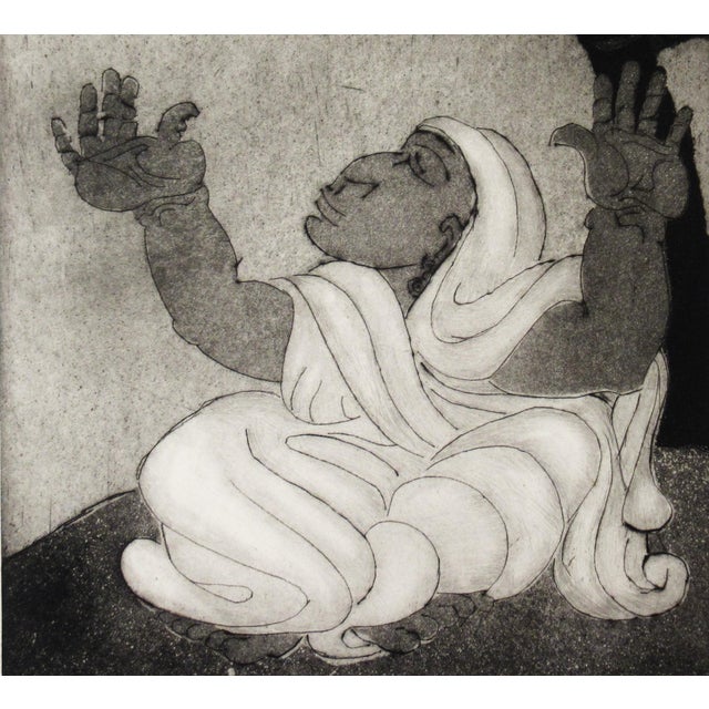 Ben Zion Weinman, "And Deborah, A Prophet" From the suite "Judges and Kings", 1963 For Sale In San Francisco - Image 6 of 11