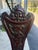 Antique 19th Century Italian Renaissance Revival Carved Walnut Sgabello Hall Chair. Crafted from solid walnut. Hand...