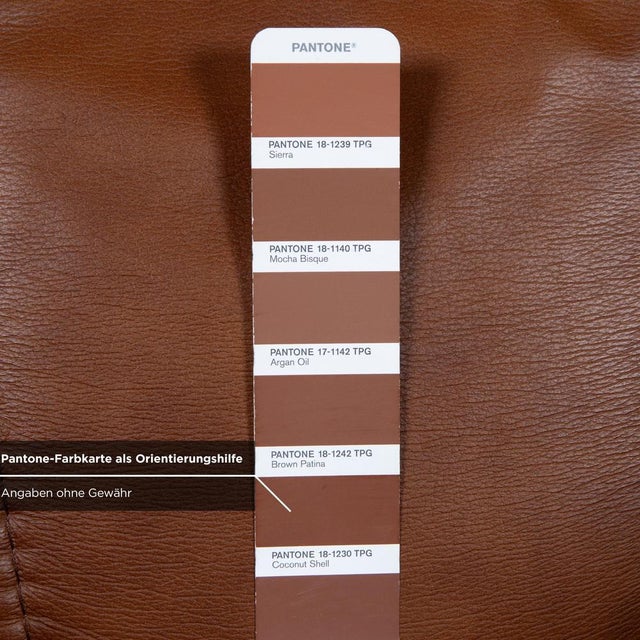 Set of Consul Armchair and Ottoman in Cognac Leather from Stressless For Sale - Image 12 of 18