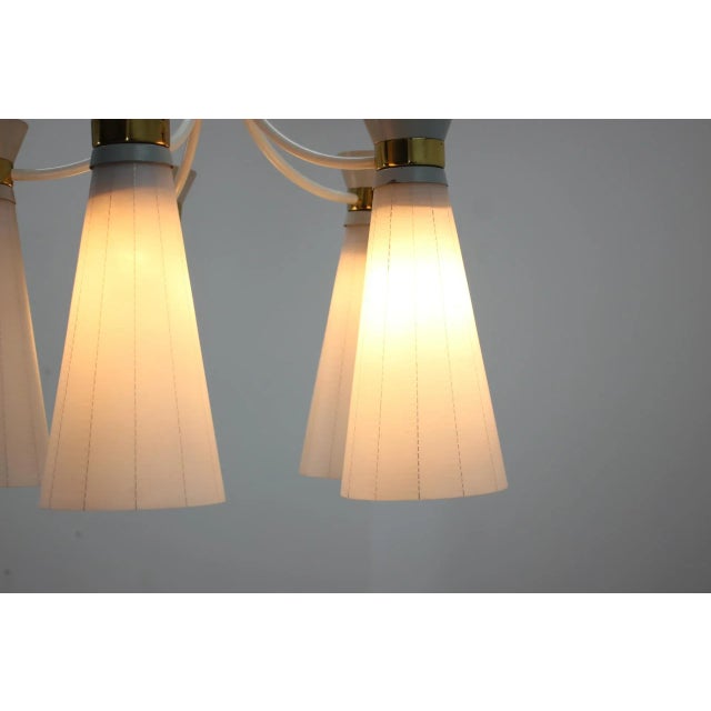 Mid-Century Pendant Lamp from Drukov, 1960s For Sale - Image 4 of 7