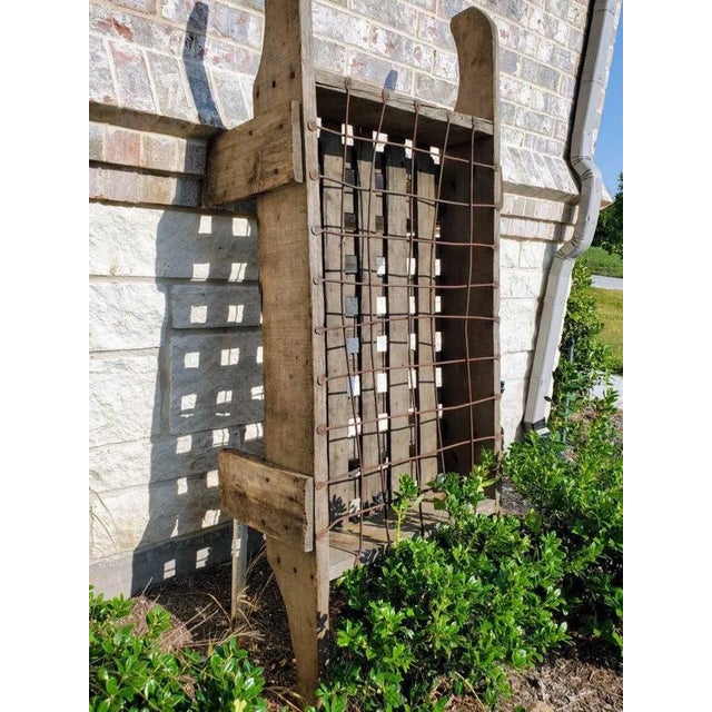 French 19th Century French Vineyard Wine Carrier For Sale - Image 3 of 11