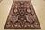 Farmhouse Heriz Rug 5’11” X 8’9” Black Wool Vintage Traditional Hand-Knotted Carpet For Sale - Image 3 of 15