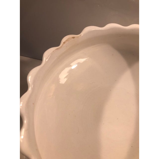 Mid-Century Modern Mid 20th Century Italian Blanc De Chine Pedestal Planter / Fruit Bowl For Sale - Image 3 of 12