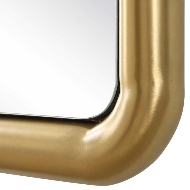 2020s Atkinson Modern Brass Mirror For Sale - Image 5 of 6