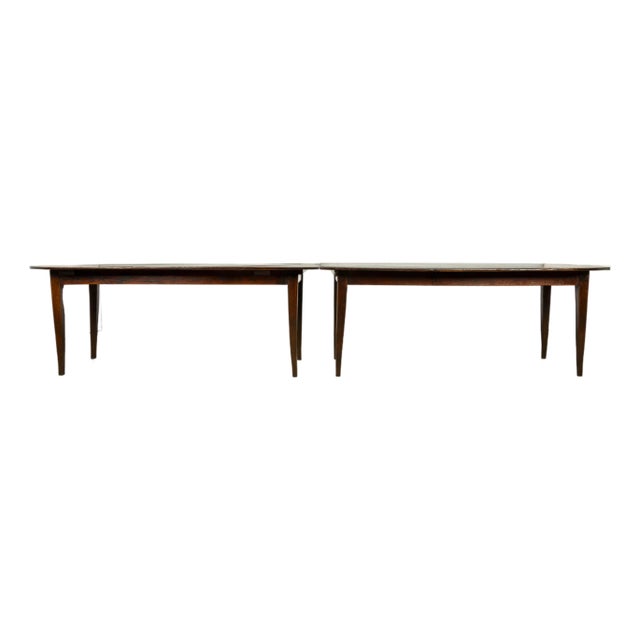 Late 18th Century French Provincial Oak Communal Dining Table For Sale