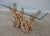 Age: Approx: 30 Years Old Details: Modern Design High Quality Construction Beveled Glass Edge Glass Top Unique Driftwood...