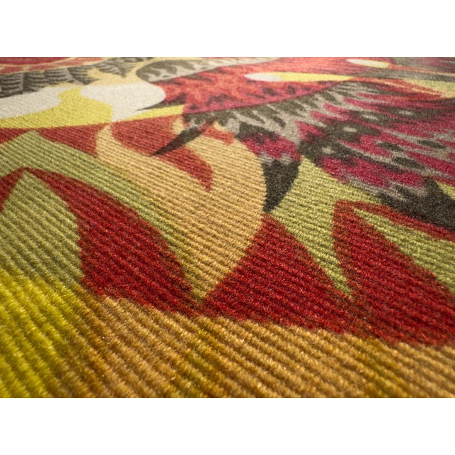 1960s “Les Phénix” Wool Tapestry by Alain Cornic, Atelier Robert Four For Sale - Image 11 of 18