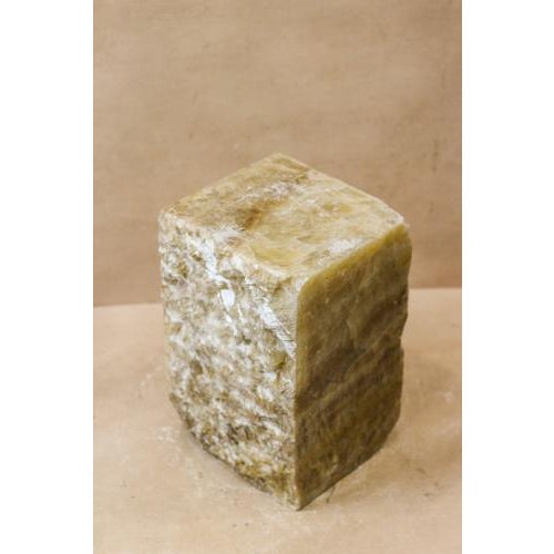 Gray Side Table in Onyx For Sale - Image 8 of 9