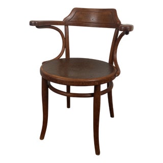 Bentwood Armchair from Gebrüder Thonet, 1890s For Sale